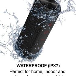 JVC SP-SX2BT PORTABLE BLUETOOTH SPEAKER - WATERPROOF